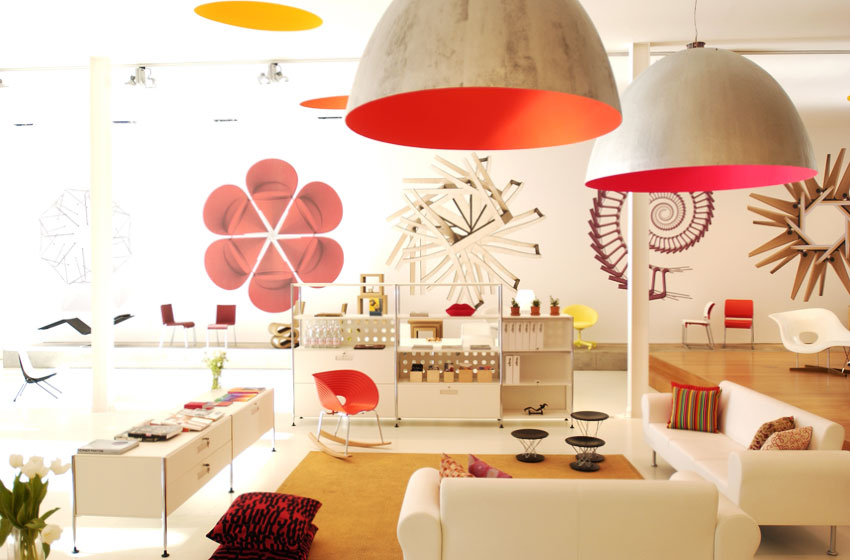 Vitra Showroom, Los Angeles Sevil Peach